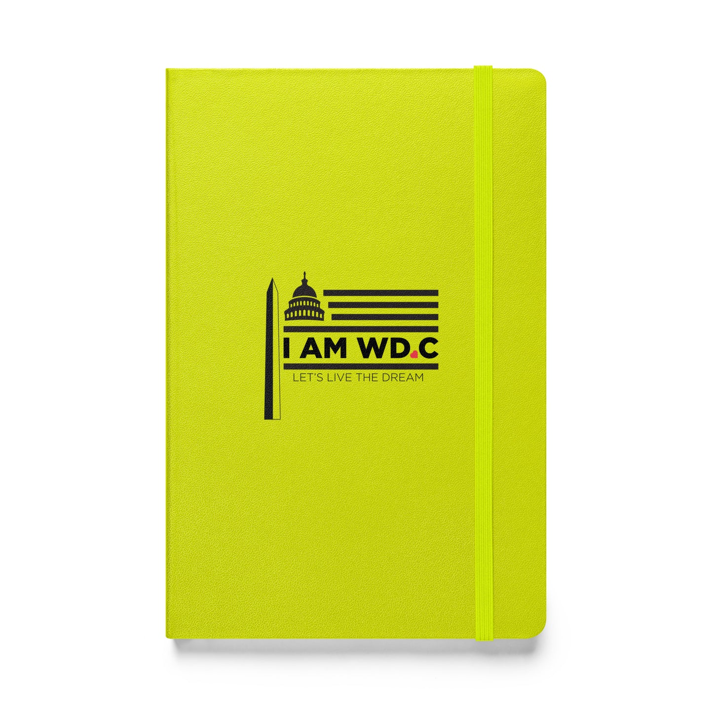 Hardcover bound notebook