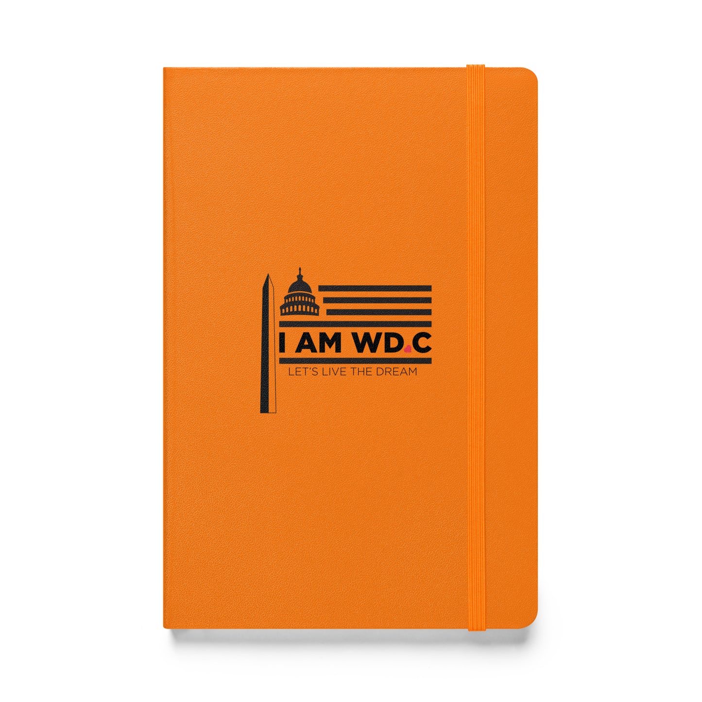 Hardcover bound notebook