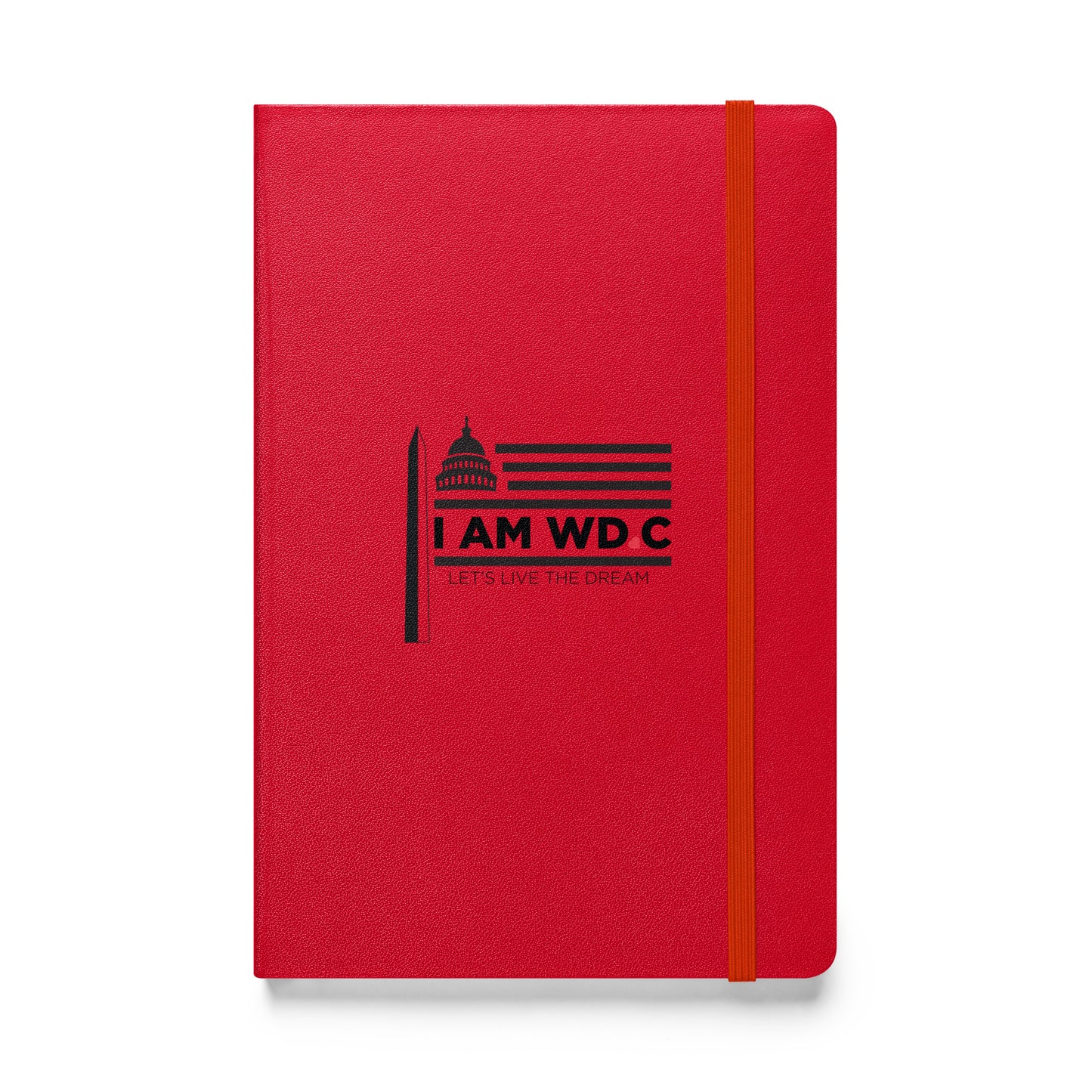 Hardcover bound notebook